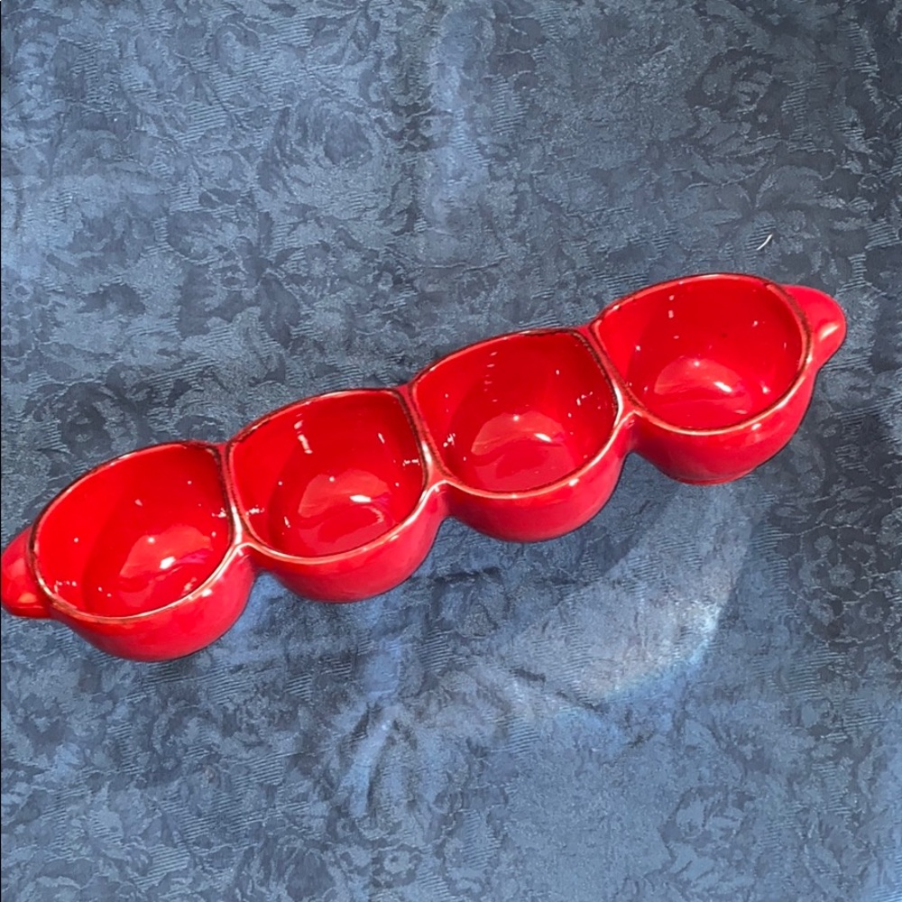 Vintage Ceramiche Virginia Italy sectional dish